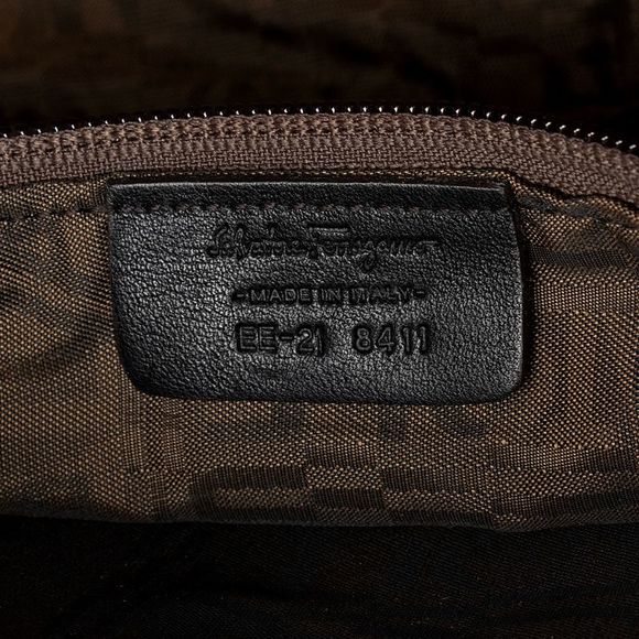 Salvatore Ferragamo Patent Leather Zip Side Tote - Picture 6 of 15